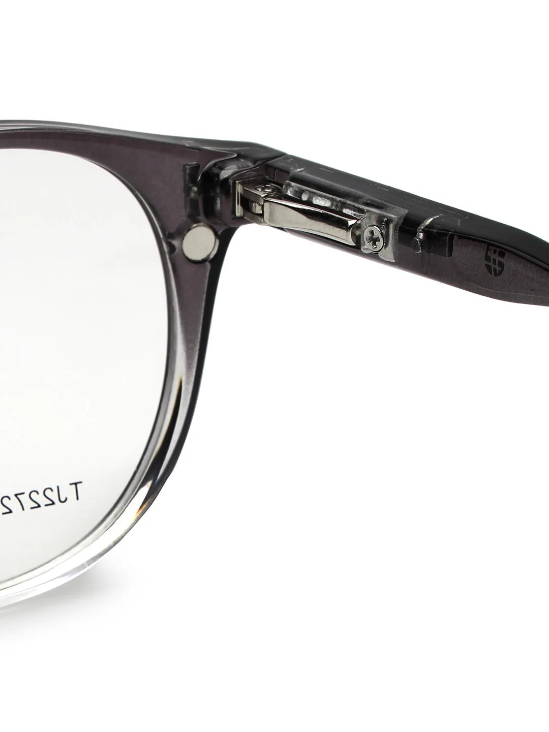 Xalora | Gradient Black Small Full Rim Oval Clip-on for Men & Women [Clip-on]