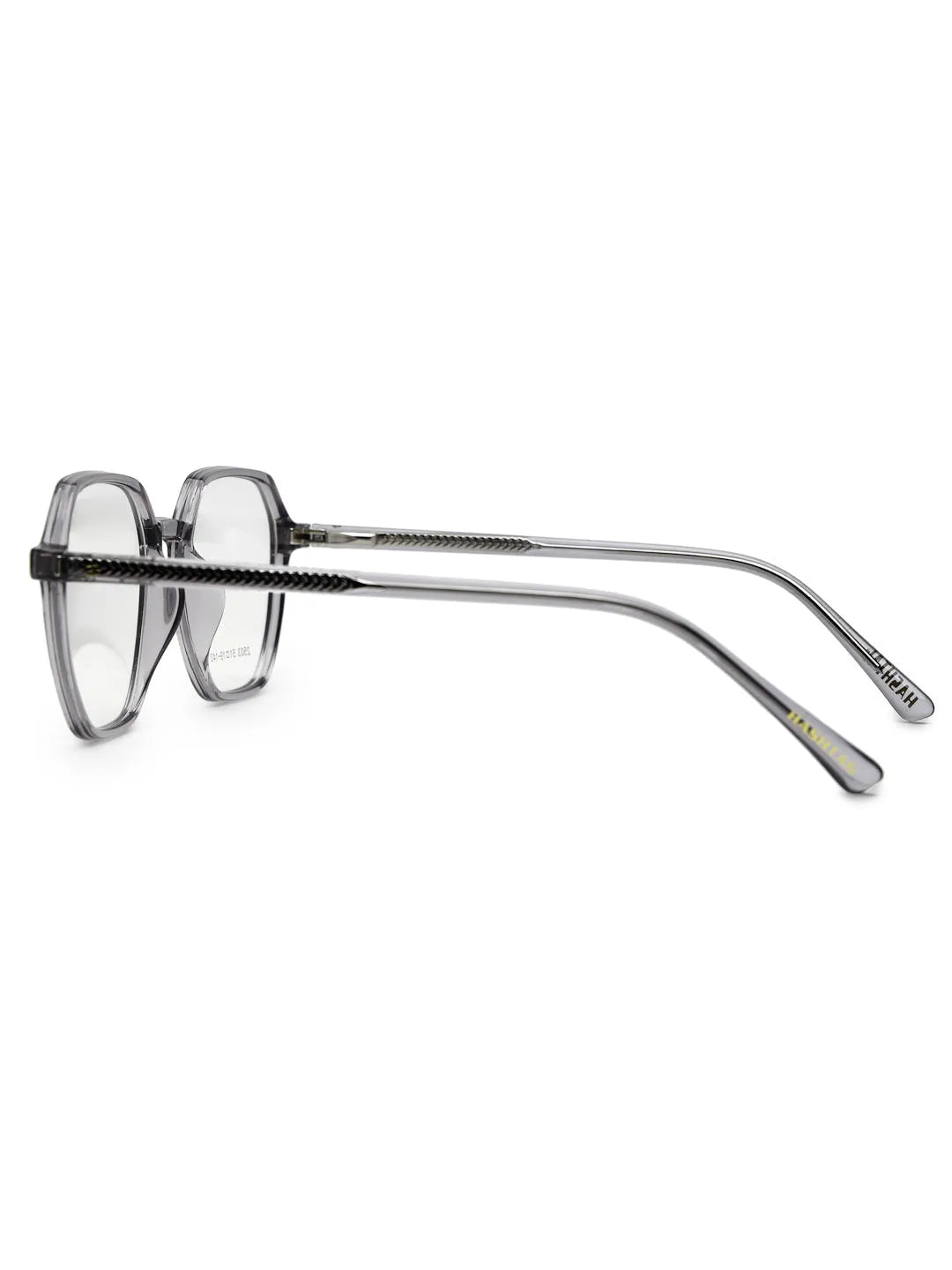 Nymora | Grey Medium Full Rim Hexagonal Clip-on for Men [Clip-on]
