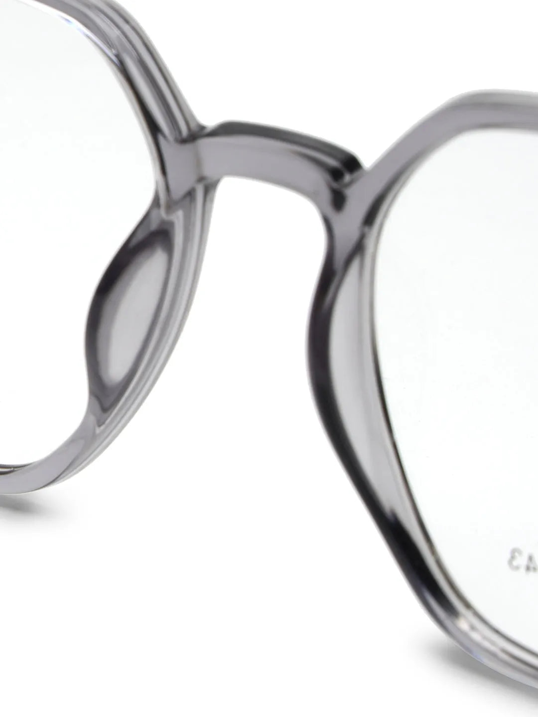 Nymora | Grey Medium Full Rim Hexagonal Clip-on for Men [Clip-on]