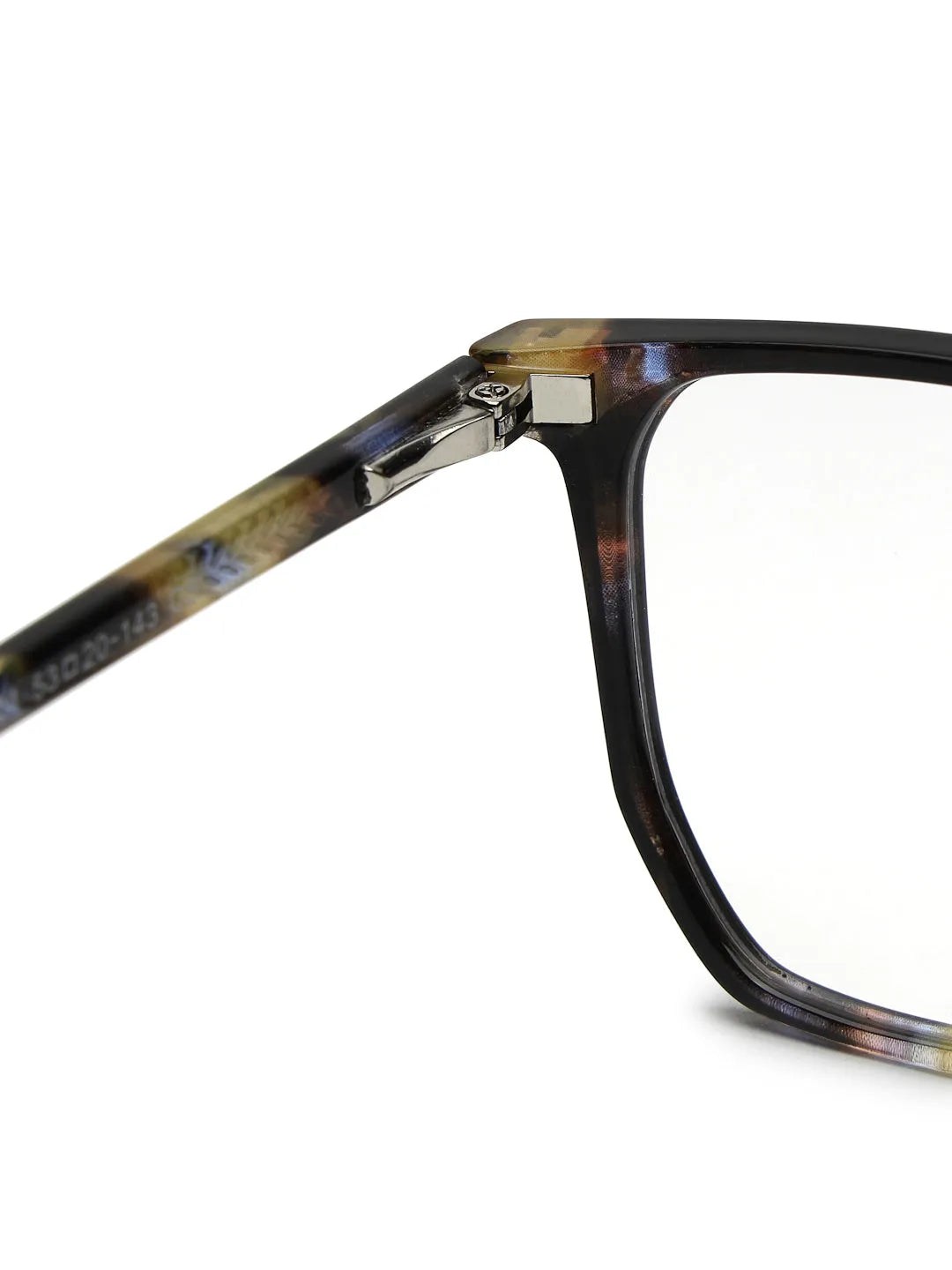 Lyria | Tiger Print Medium Full Rim Square Clip-on for Men [Clip-on]