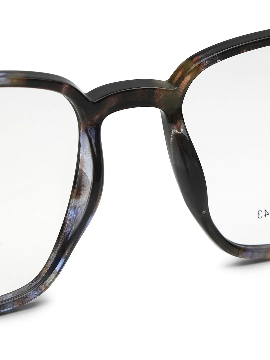Lyria | Tiger Print Medium Full Rim Square Clip-on for Men [Clip-on]