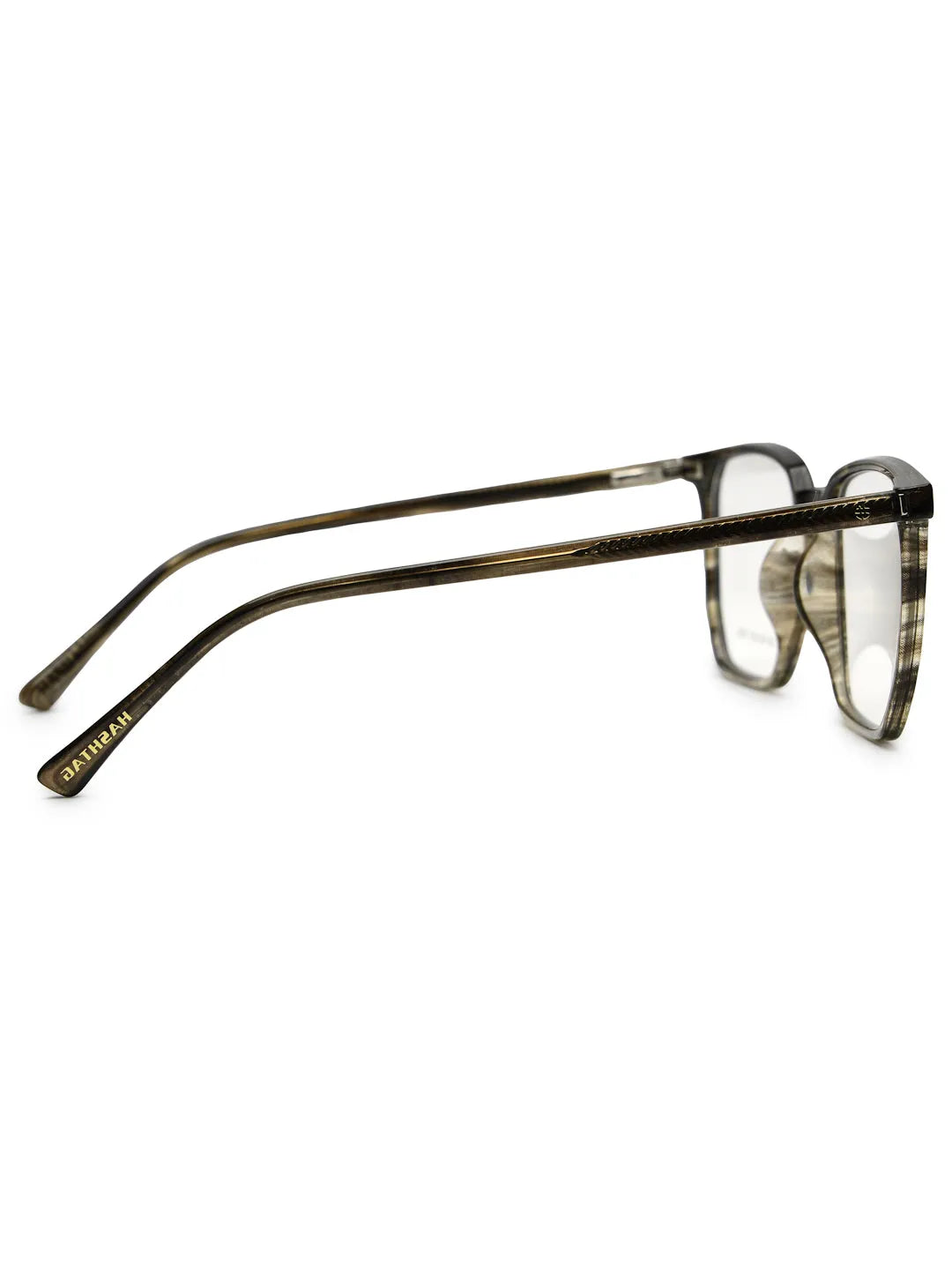 Lyria | Smoke Medium Full Rim Square Clip-on for Men [Clip-on]