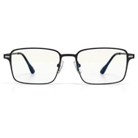 Crystar | Grey Medium Full Rim Rectangle Clip-on for Men & Women [Clip-on]