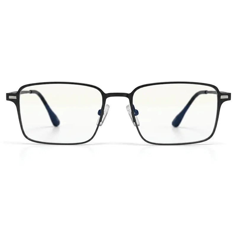 Crystar | Grey Medium Full Rim Rectangle Clip-on for Men & Women [Clip-on]