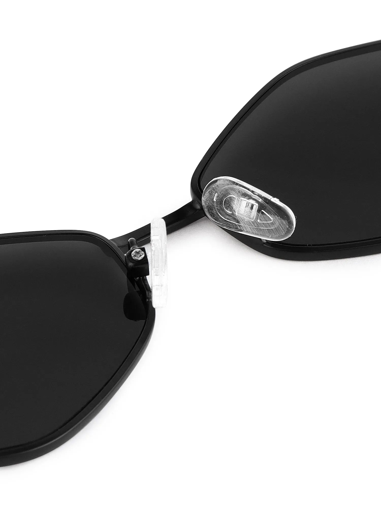 Ecliptor | Black Medium Full Rim Diamond Sunglasses for Women [UV-protected]