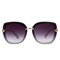 Thalron Gradient Black Large Full Rim Butterfly Sunglasses for Men & Women — Hashtag Eyewears