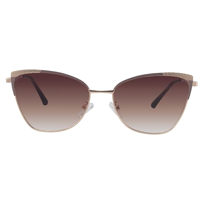Torion | Brown Medium Full Rim Cateye Sunglasses for Women [UV-protected]