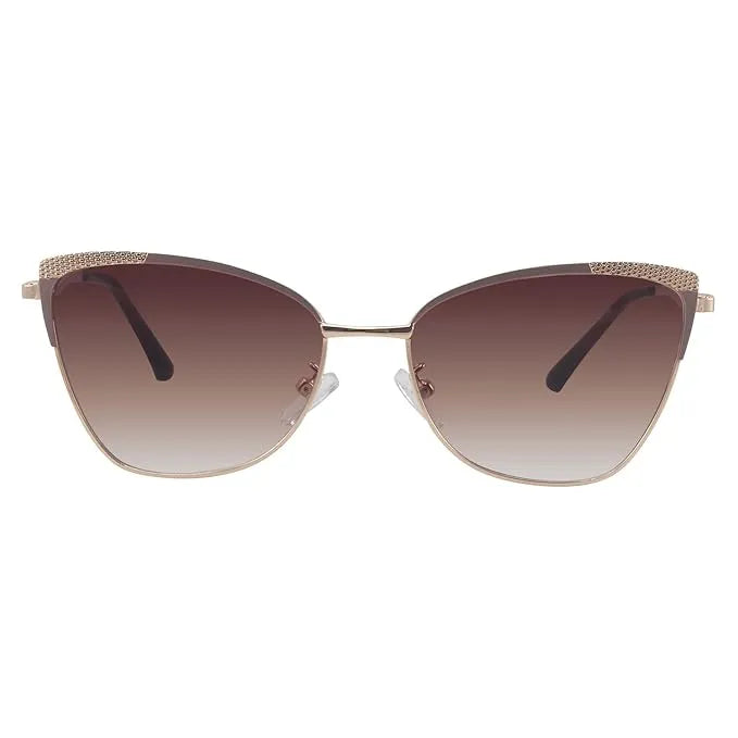 Torion | Brown Medium Full Rim Cateye Sunglasses for Women [UV-protected]