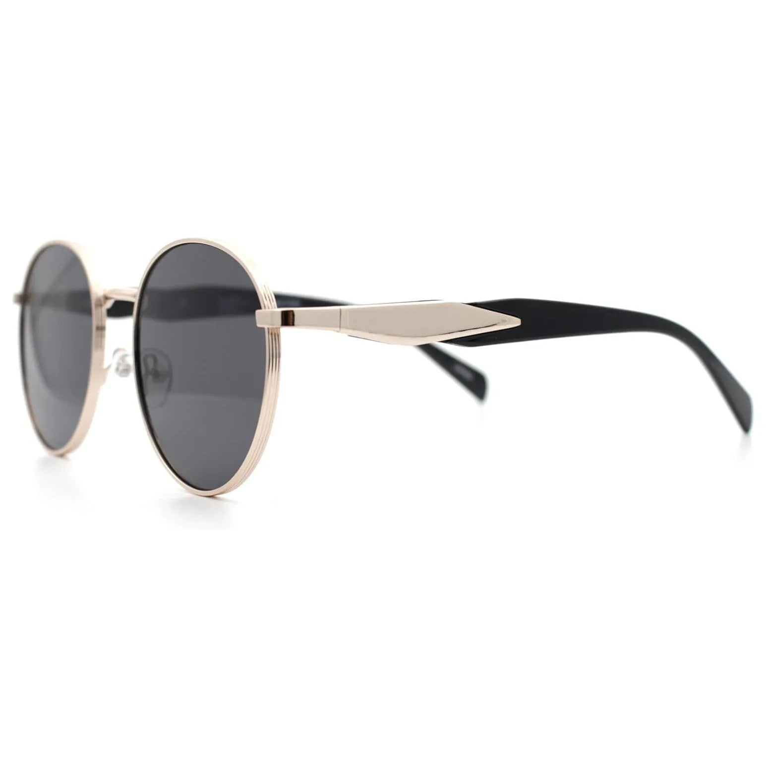 Platinum | Grey Medium Full Rim Oval Sunglasses for Men & Women [UV-protected]