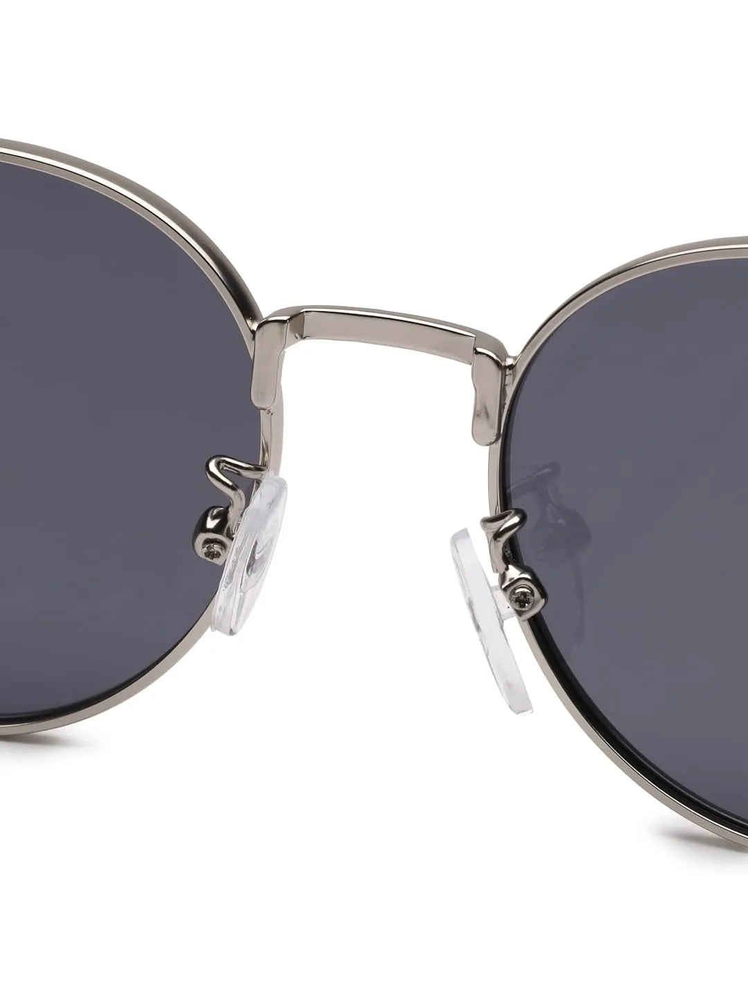 Chronis | Grey Medium Full Rim Oval Sunglasses for Kids [UV-protected]