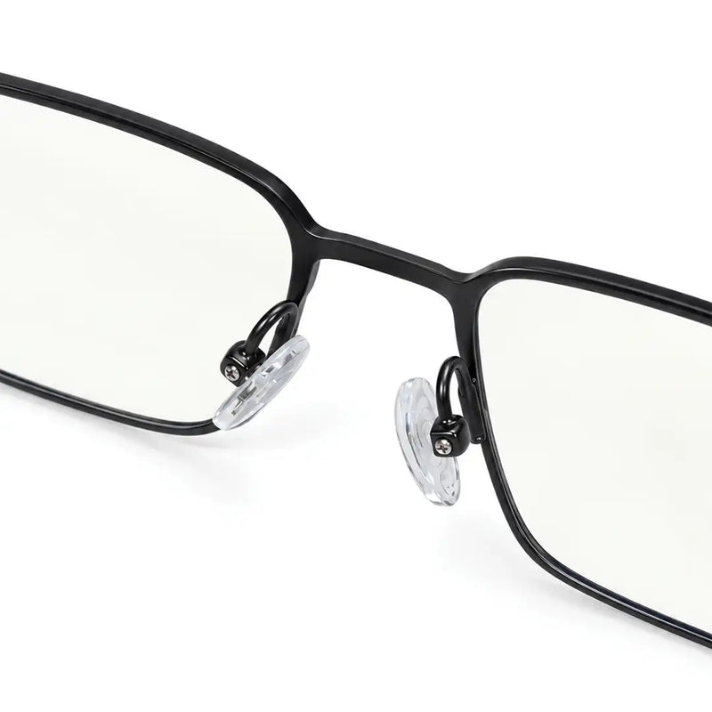 Crystar | Grey Medium Full Rim Rectangle Clip-on for Men & Women [Clip-on]