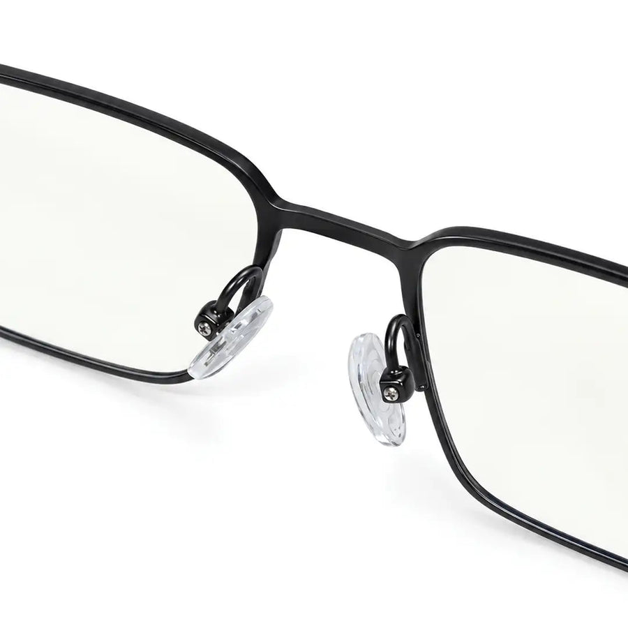 Crystar | Grey Medium Full Rim Rectangle Clip-on for Men & Women [Clip-on]