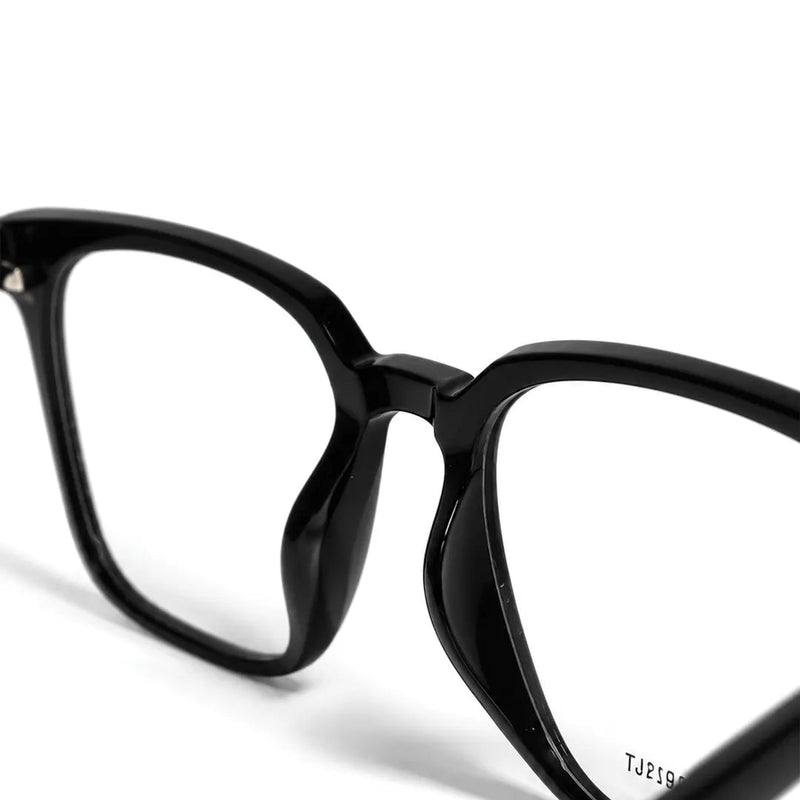 Blaze | Black Medium Full Rim Wayfarer Clip-on for Men & Women [Clip-on]