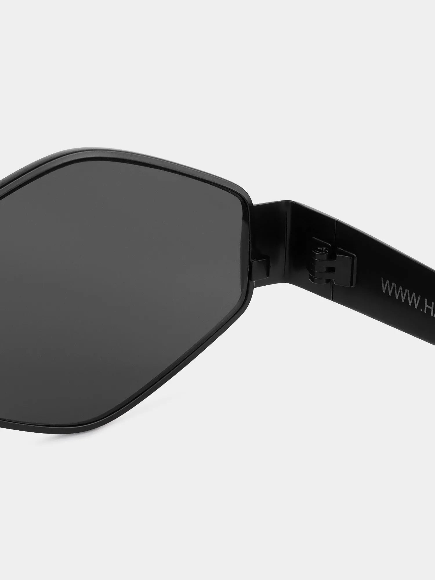 Ecliptor | Black Medium Full Rim Diamond Sunglasses for Women [UV-protected]