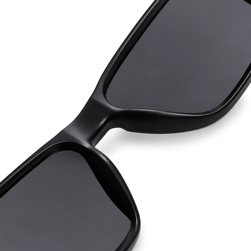 Rift | Sky Blue Large Full Rim RECTANGLE Sports for Men & Women [Polarized]