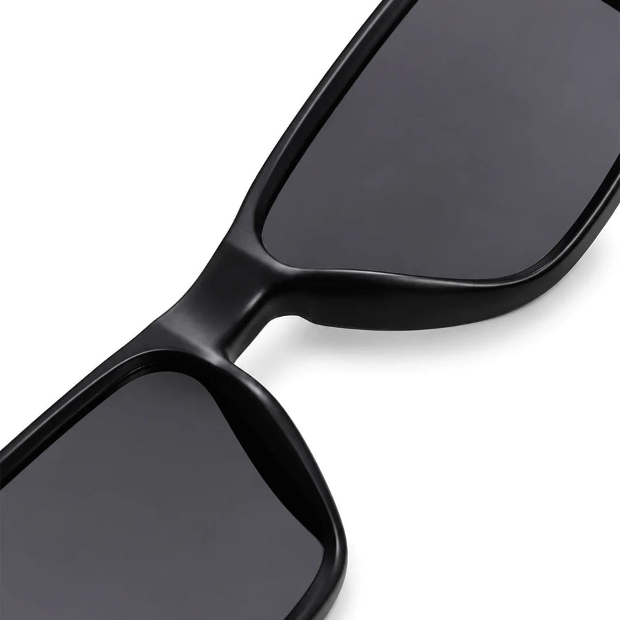 Rift | Sky Blue Large Full Rim RECTANGLE Sports for Men & Women [Polarized]