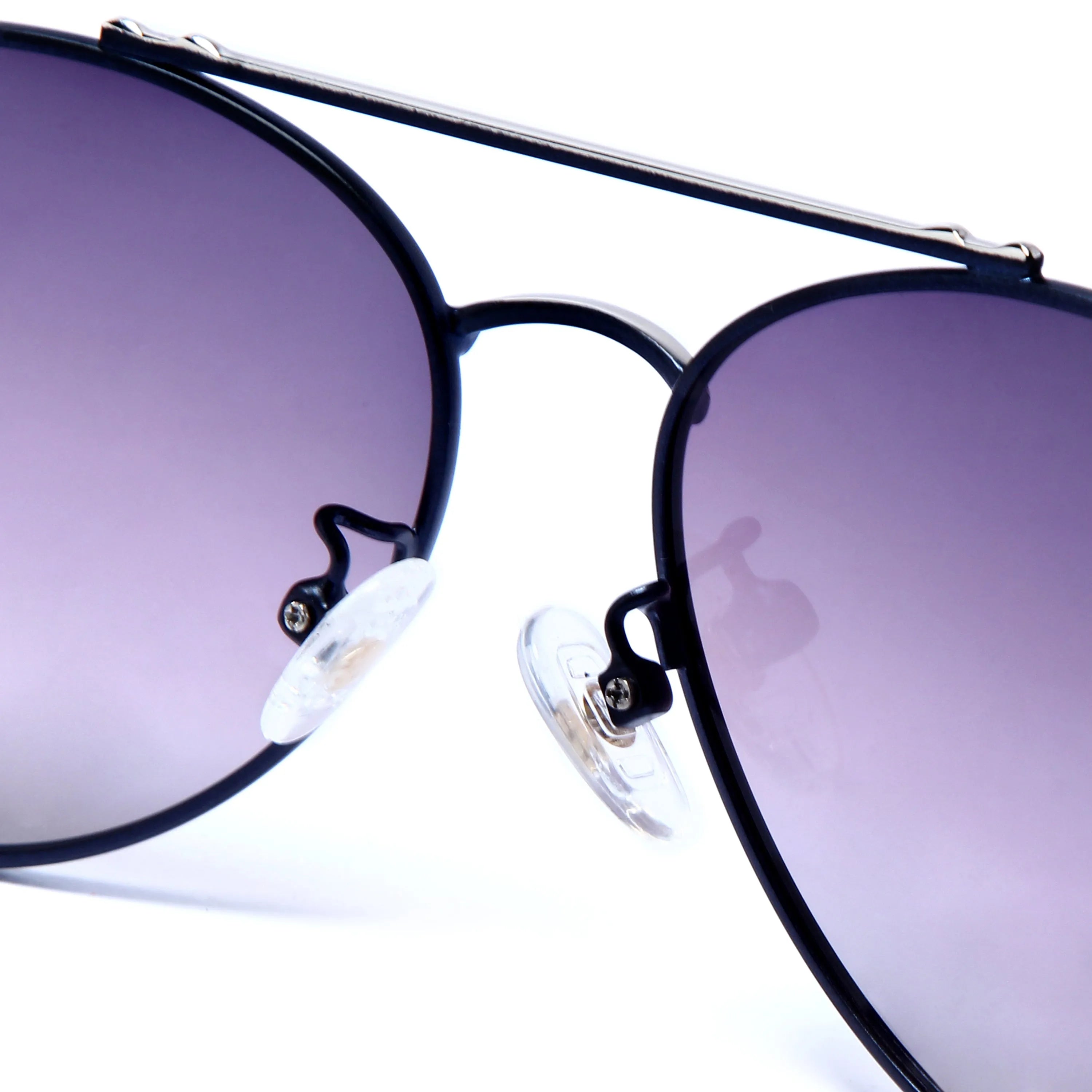 Valtor | Gradient Pink Small Full Rim Aviator Sunglasses for Men & Women [Polarized]