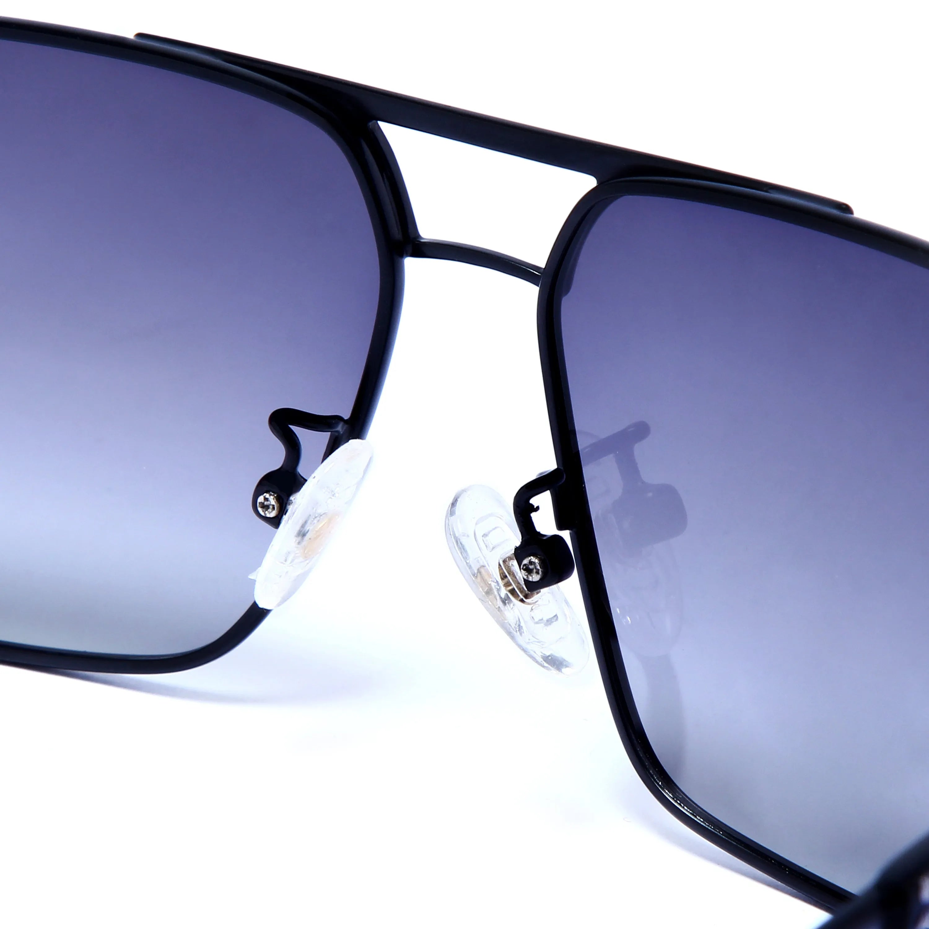 Inferna | Gradient Blue Medium Full Rim RECTANGLE Sunglasses for Men & Women [Polarized]