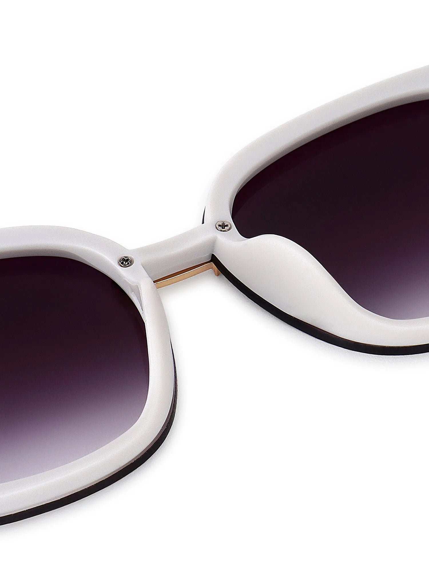 Thalron | Black Large Full Rim Butterfly Sunglasses for Men & Women [UV-protected]