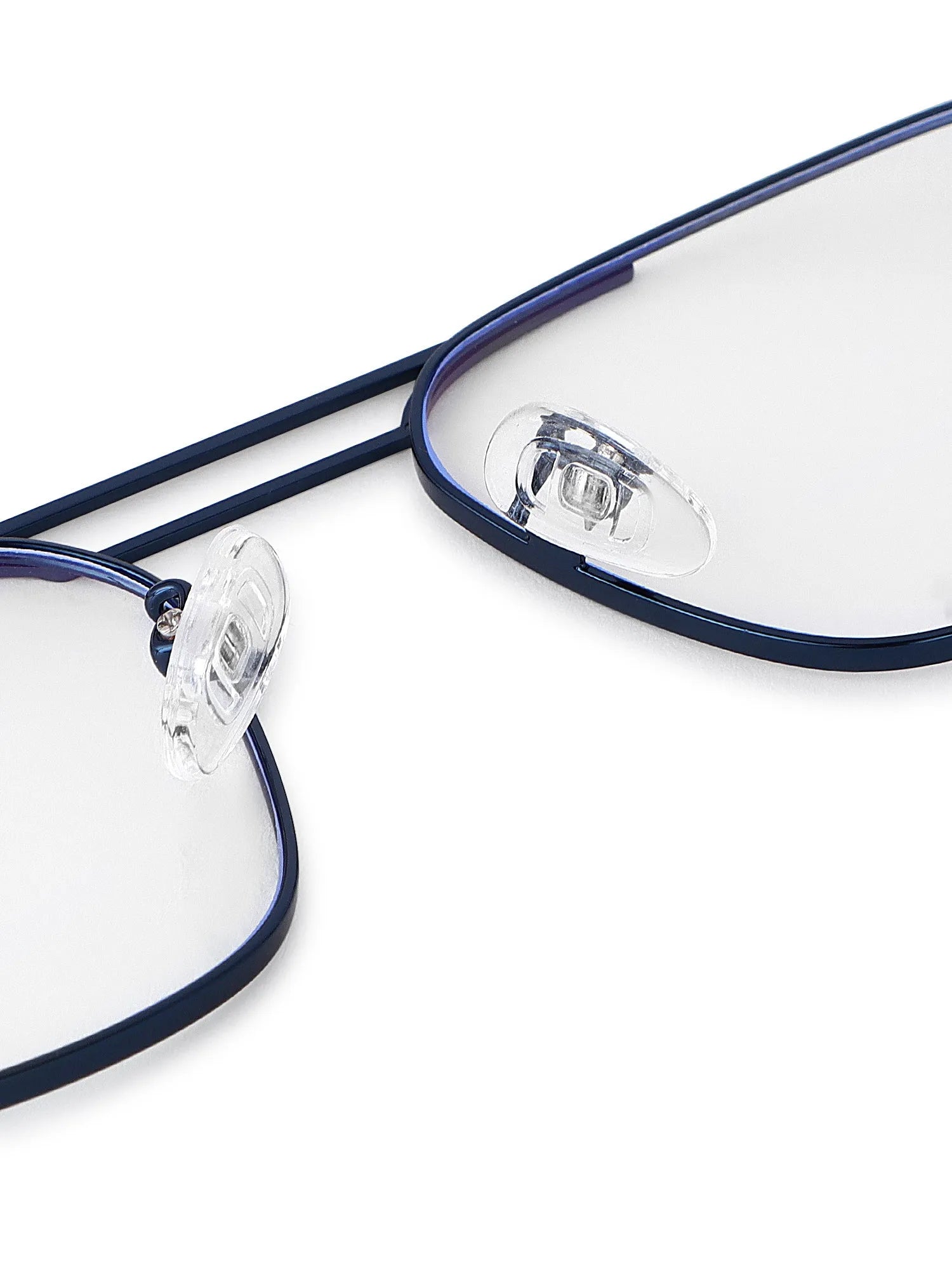 Neuron | Blue Medium Full Rim RECTANGLE Computer Glasses for Men & Women [Blue Block]