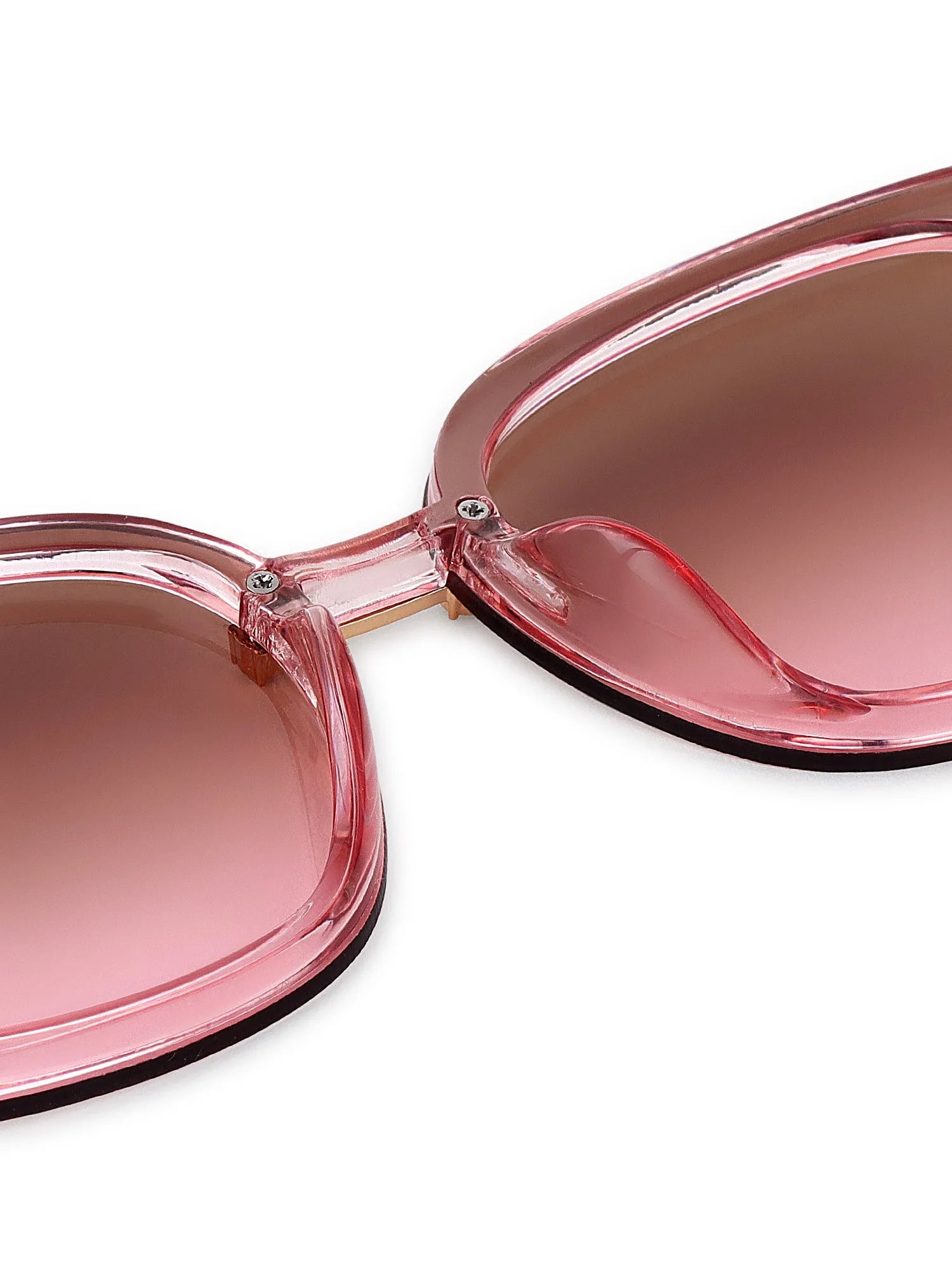 Thalron | Gradient Yellow & Pink Large Full Rim Butterfly Sunglasses for Men & Women [UV-protected]