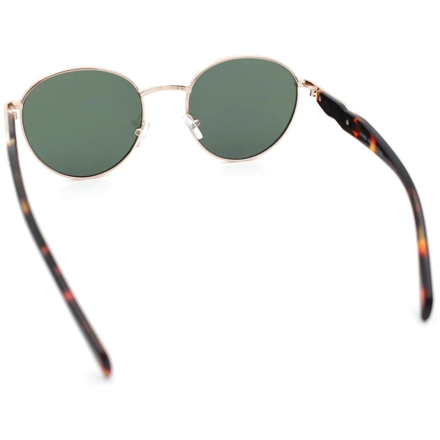 Platinum | Green Medium Full Rim Oval Sunglasses for Men & Women [UV-protected]