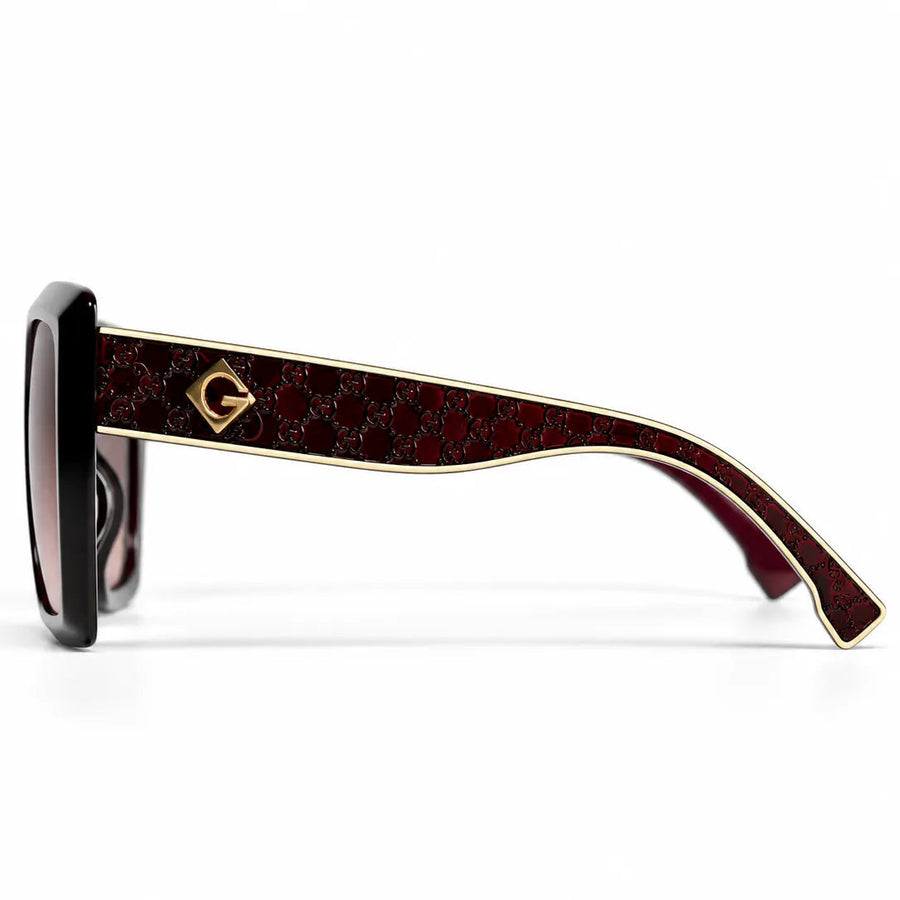 Gravon | Brown Large Full Rim Wayfarer Sunglasses for Women [UV-protected]