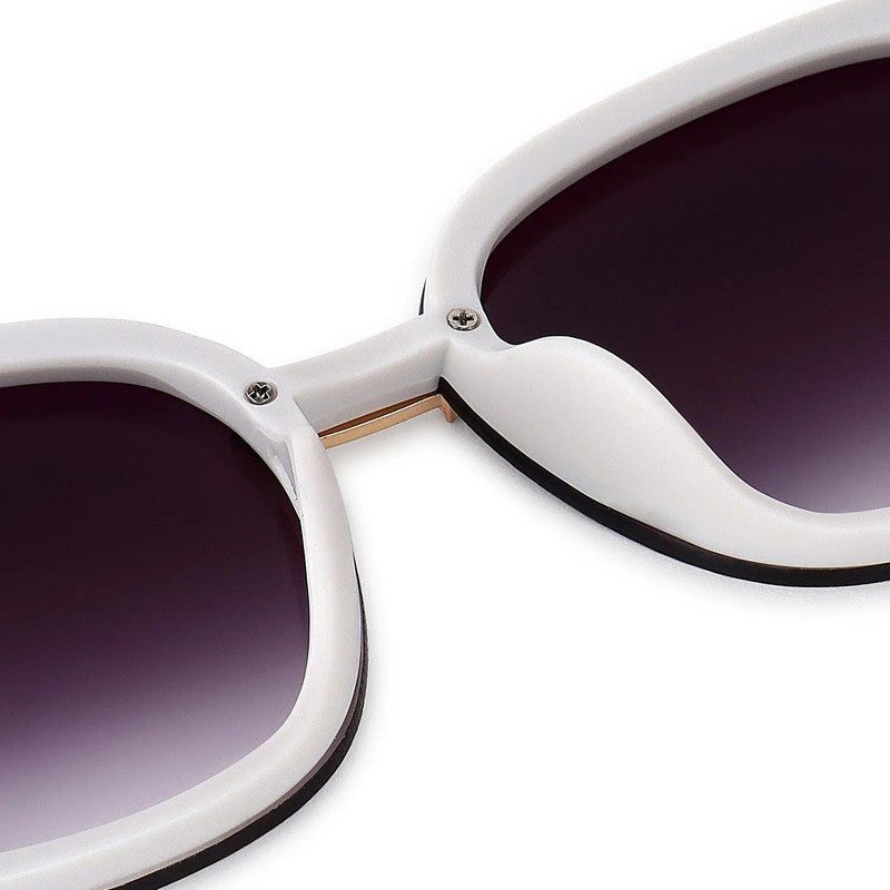 Thalron | Gradient Black Large Full Rim Butterfly Sunglasses for Men & Women [UV-protected]