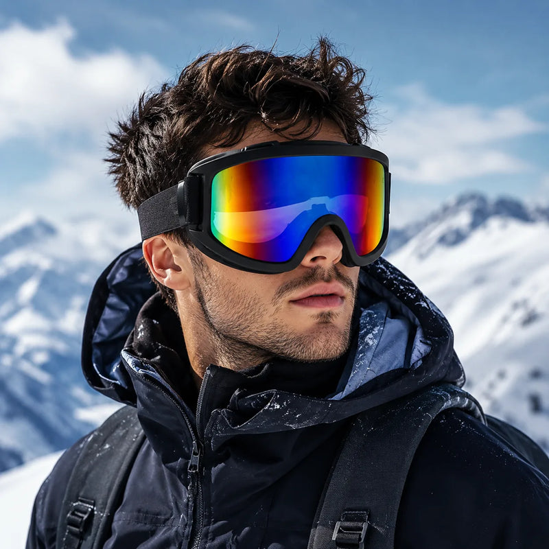 Ulyria | Multi Color-2 Size Full Rim Shield Sports Sunglasses for Men & Women [Air-Shield]