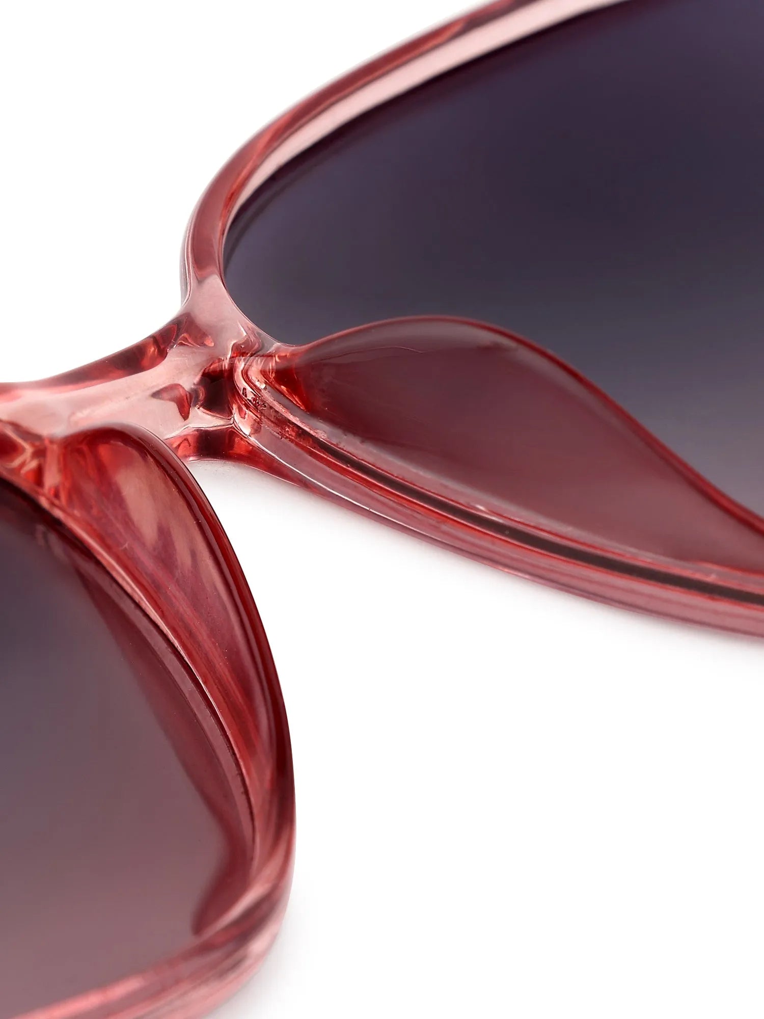 Sireon | Pink Large Full Rim Square Sunglasses for Women [Polarized]