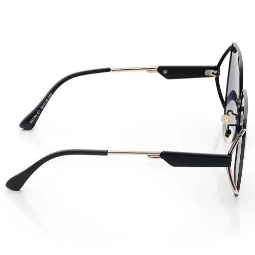 D-DIVA | Gradient Purple Large Full Rim Square Sunglasses for Women [Polarized]