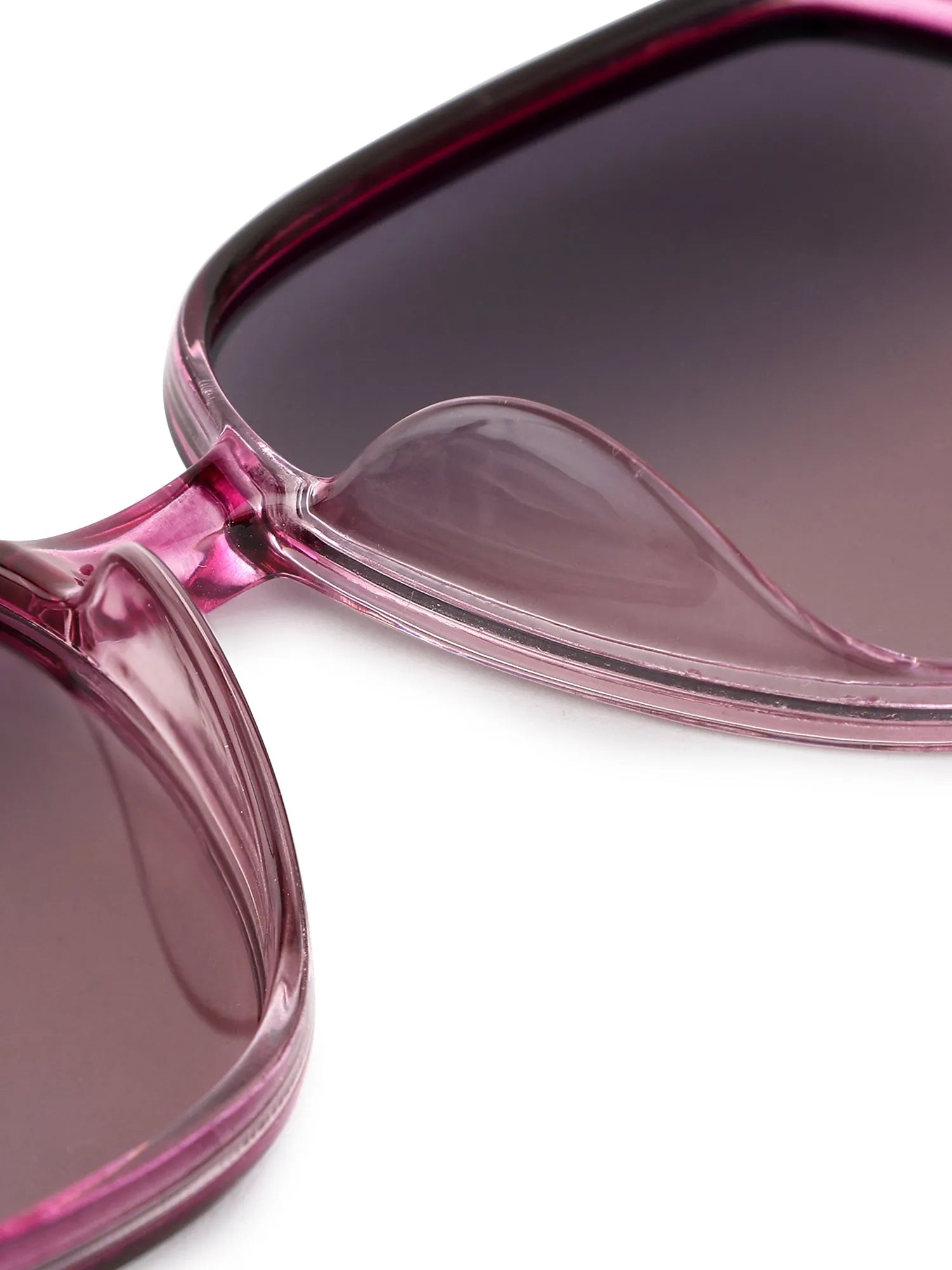 Vortan | Purple Gradient Large Full Rim Square Sunglasses for Women [Polarized]