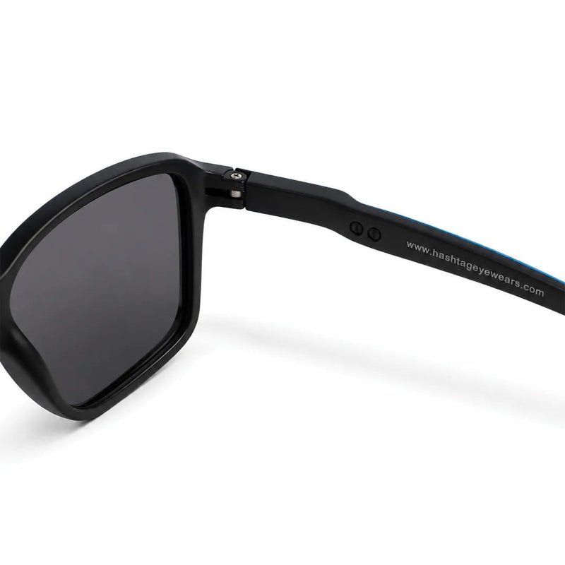 Rift | Sky Blue Large Full Rim RECTANGLE Sports for Men & Women [Polarized]
