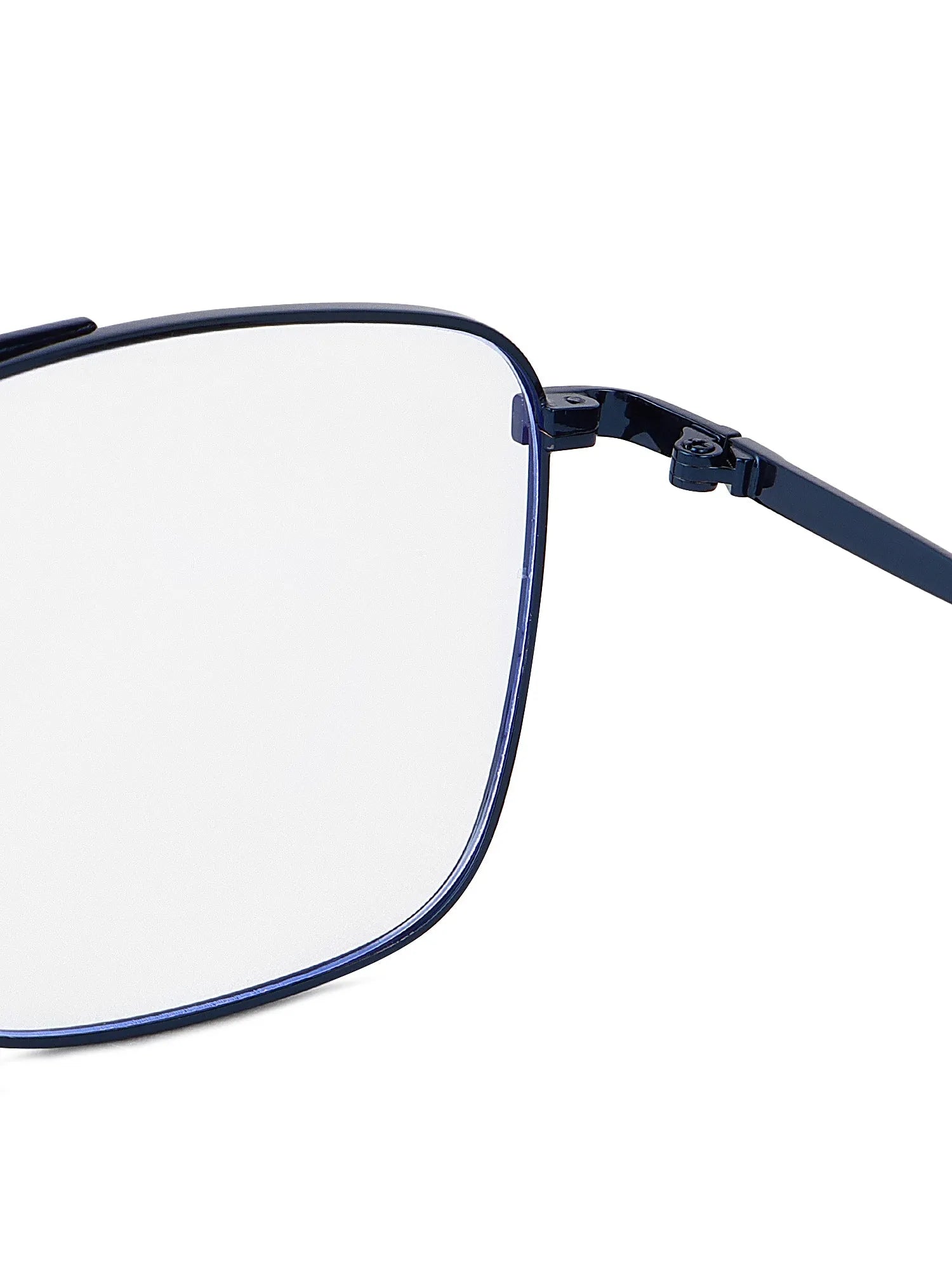 Neuron | Blue Medium Full Rim RECTANGLE Computer Glasses for Men & Women [Blue Block]