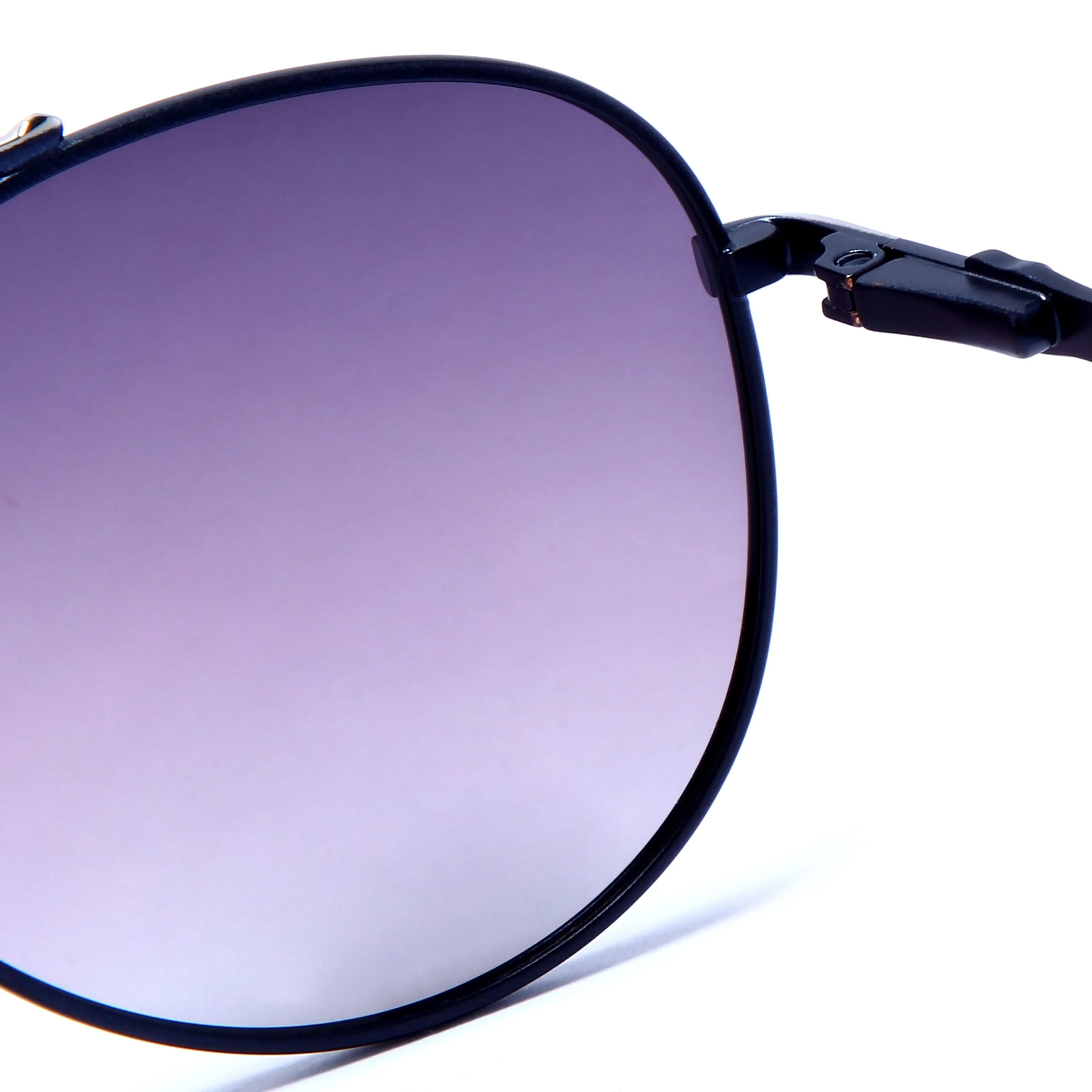 Valtor | Gradient Pink Small Full Rim Aviator Sunglasses for Men & Women [Polarized]