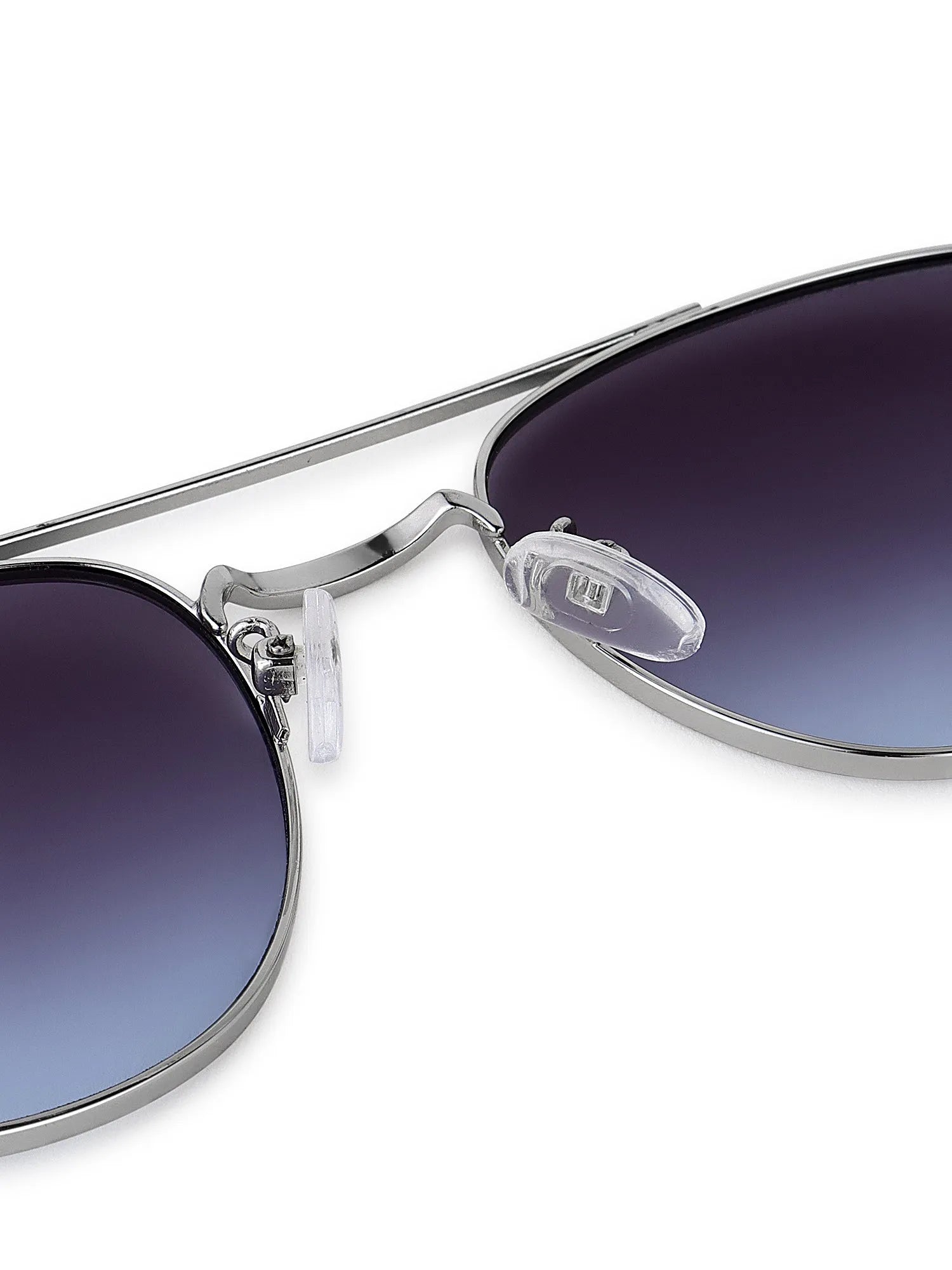 Valkyra | Gradient Blue Large Full Rim Aviator Sunglasses for Men & Women [UV-protected]