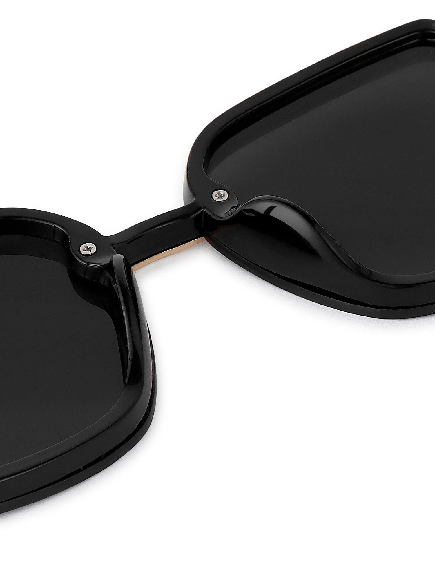 Xyrion | Black Large Full Rim Butterfly Sunglasses for Men & Women [UV-protected]