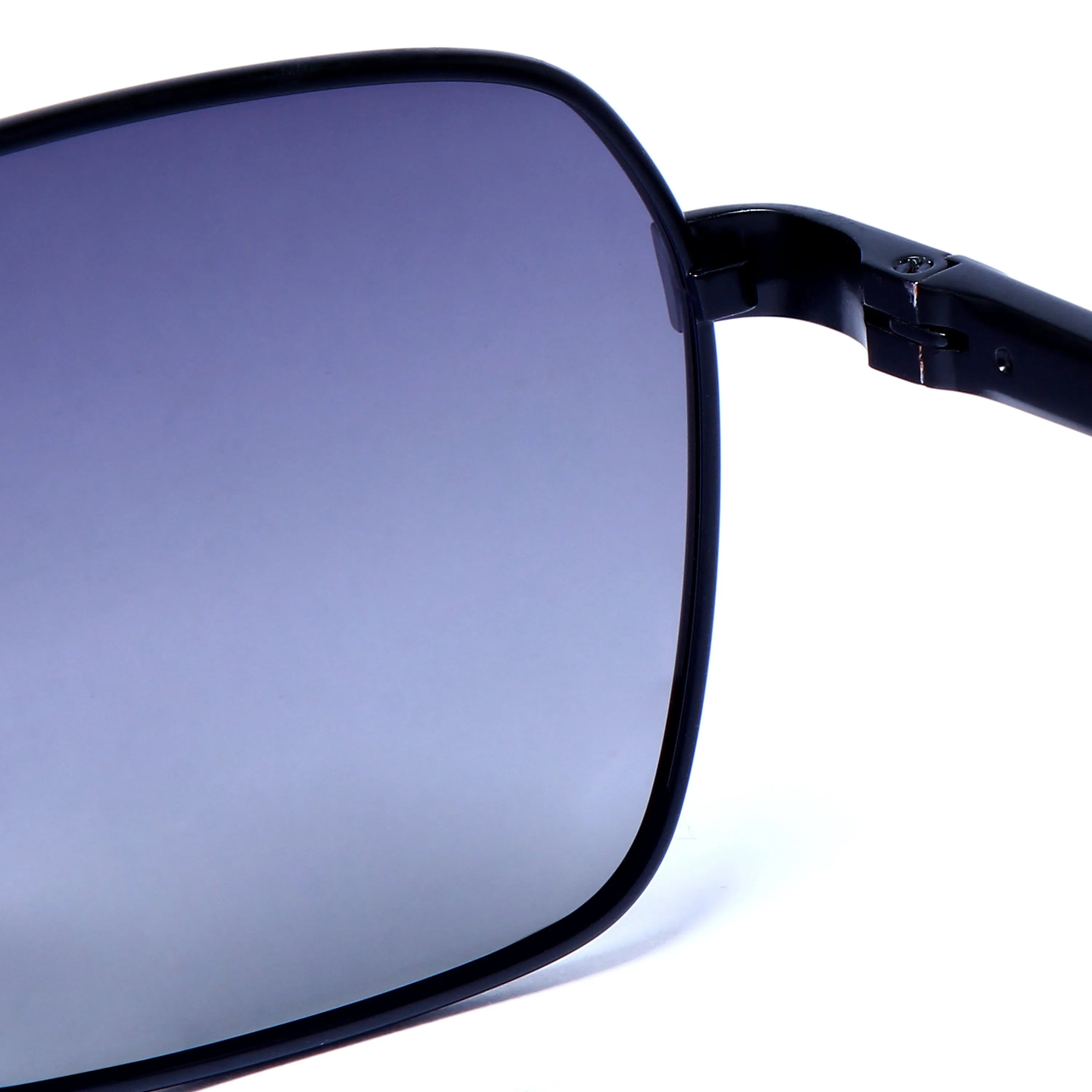 Inferna | Gradient Blue Medium Full Rim RECTANGLE Sunglasses for Men & Women [Polarized]