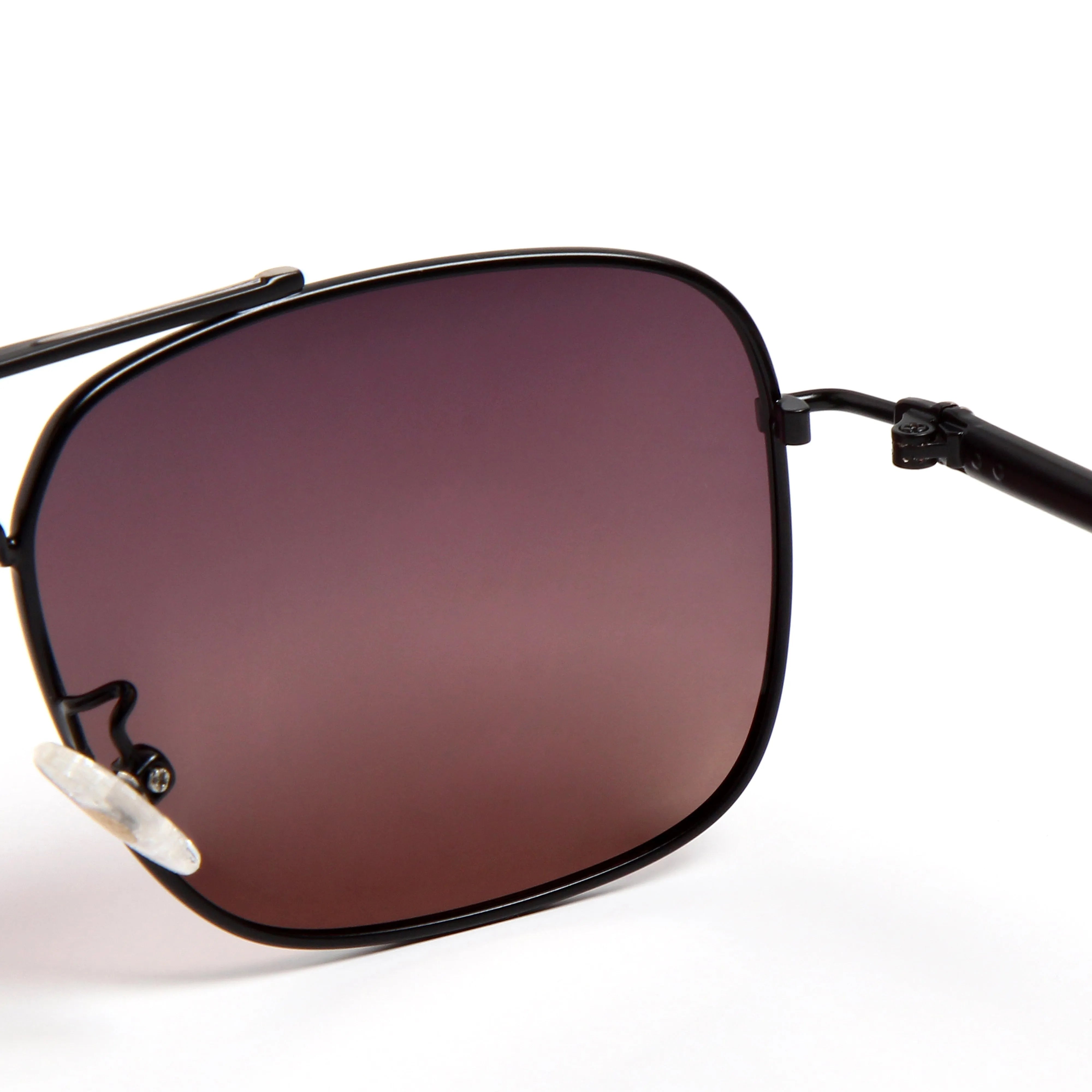 Unity | Gradient Purple Brown Large Full Rim Square Sunglasses for Men & Women [Polarized]