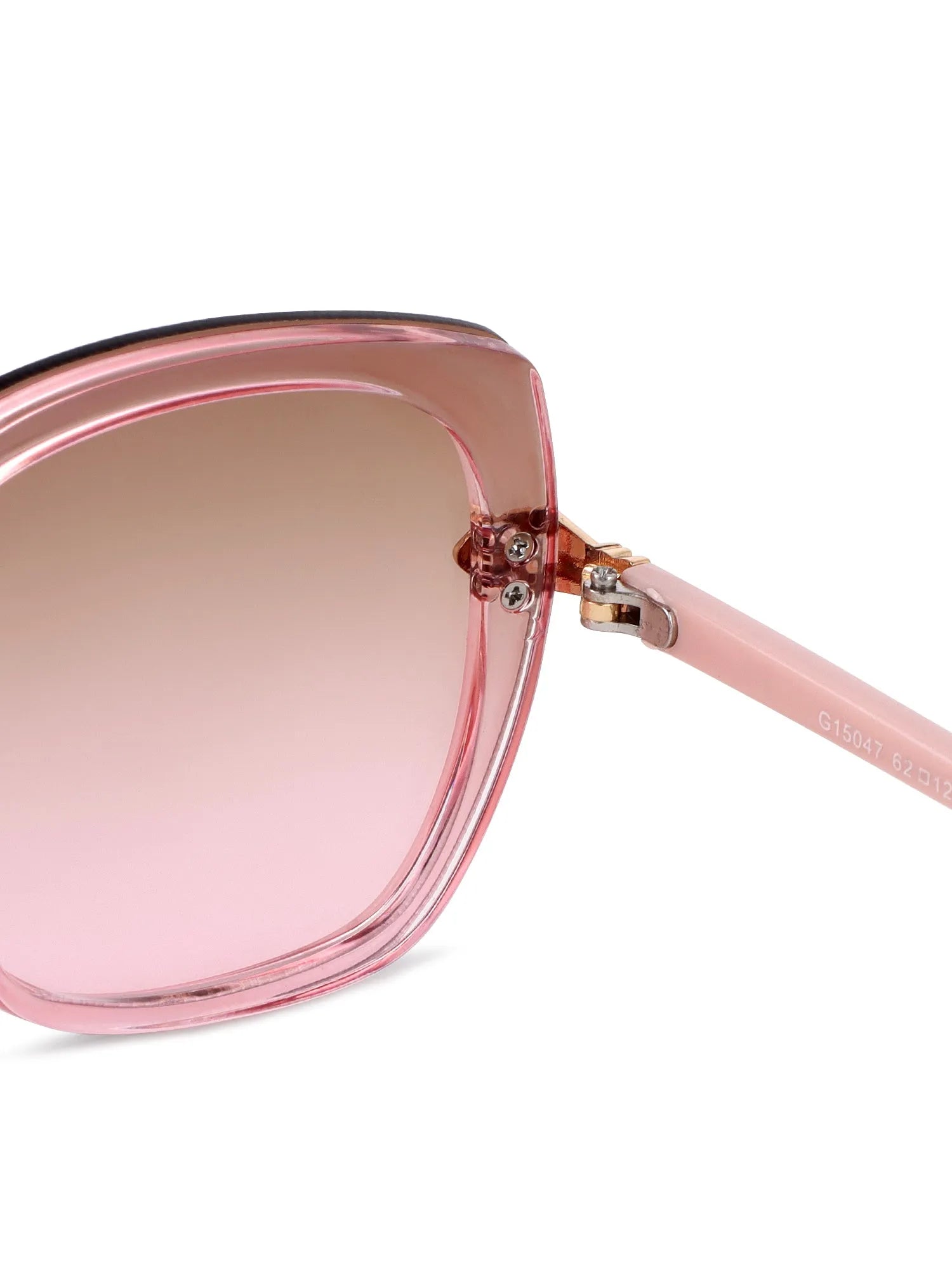 Thalron | Gradient Yellow & Pink Large Full Rim Butterfly Sunglasses for Men & Women [UV-protected]