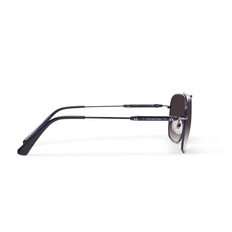 Unity Gradient Purple Brown Medium Full Rim Square Sunglasses for Men & Women — Hashtag Eyewears