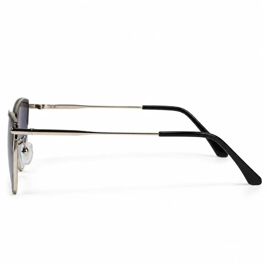 Hestara | Grey Medium Full Rim Cat eye Sunglasses for Women [UV-protected]