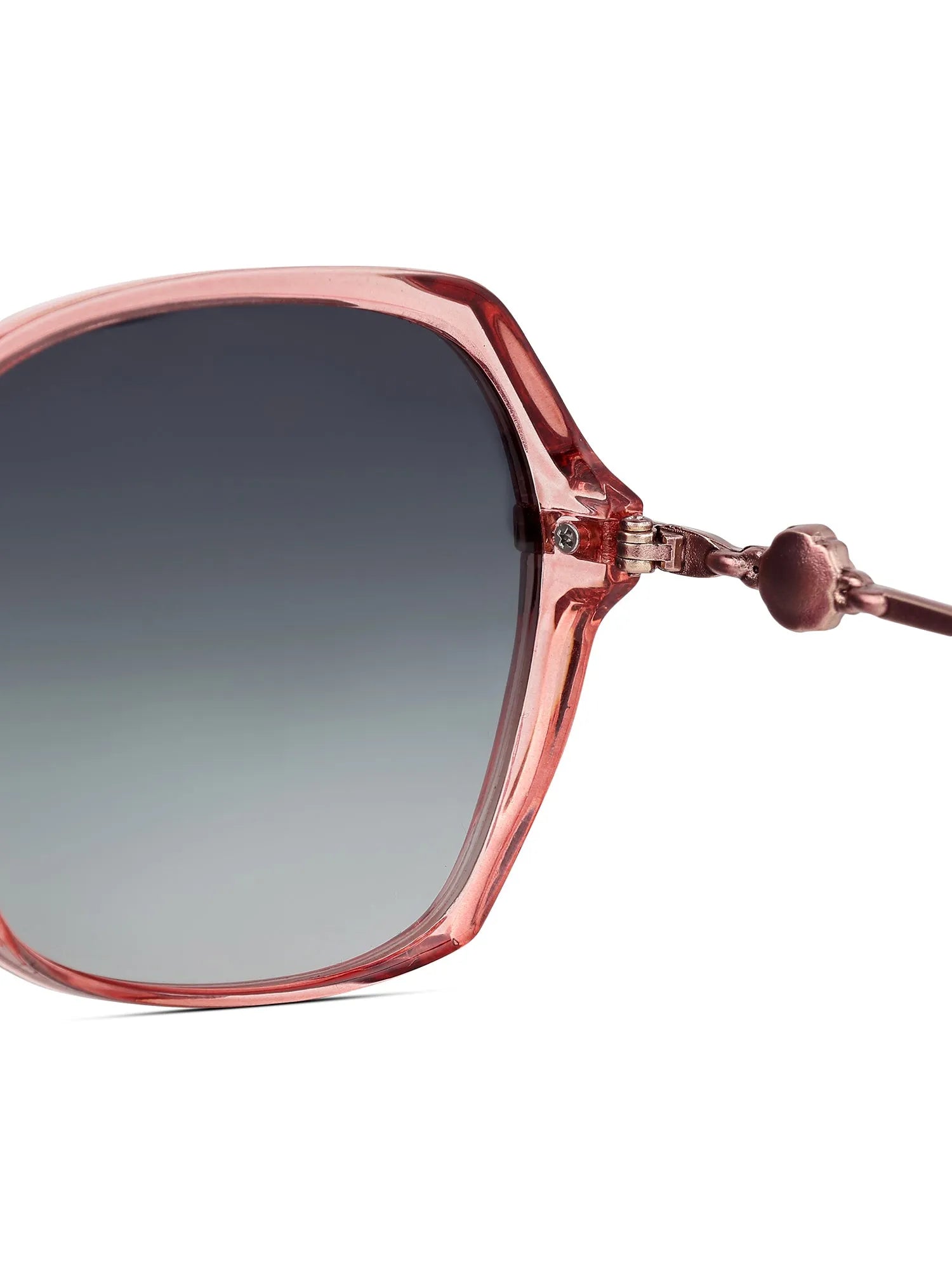 Titanis | Pink Large Full Rim Oval Sunglasses for Women [Polarized]