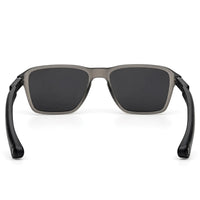 Rift | Grey/Black Large Full Rim Rectangle Sports Sunglasses for Men & Women [Polarized]