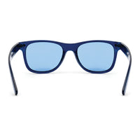 Classic Combo Pack of 3 | Blue,Brown,Matte Black Medium Full Rim Wayfarer Sunglasses for Men [Polarized]