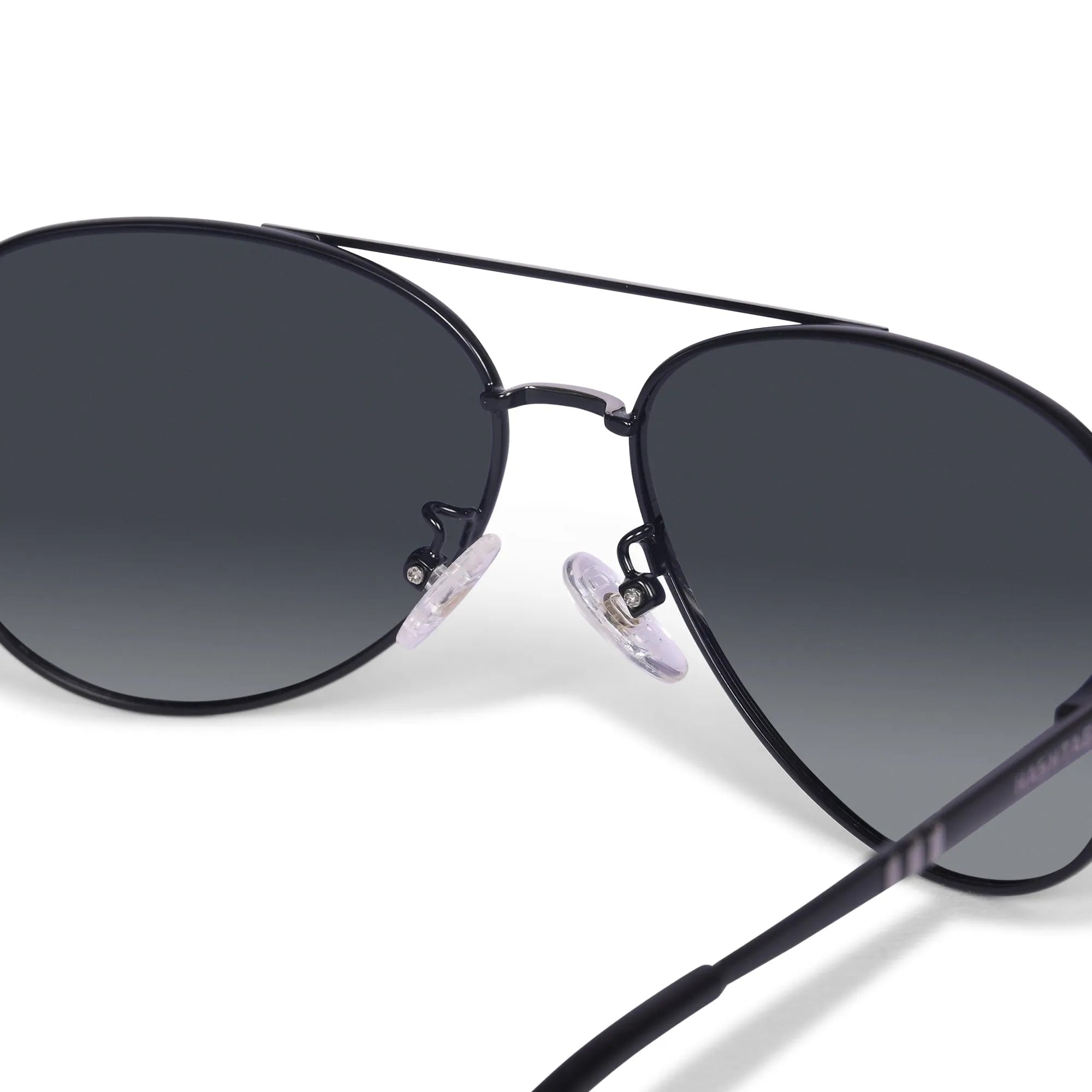 Tessera | Gradient Blue Medium Full Rim Aviator Sunglasses for Men & Women [Polarized]