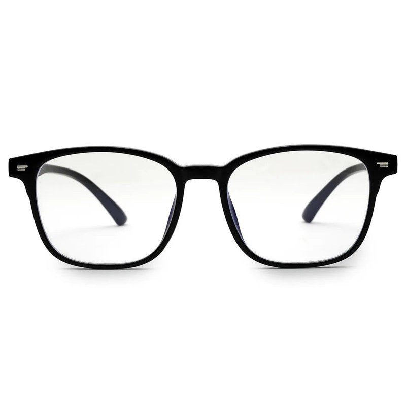 Vortara Black Medium Full Rim Wayfarer Computer Glasses for Men & Women — Hashtag Eyewears