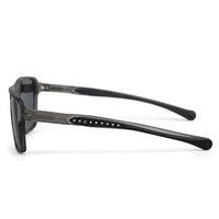 Rift | Grey/Black Large Full Rim Rectangle Sports Sunglasses for Men & Women [Polarized]