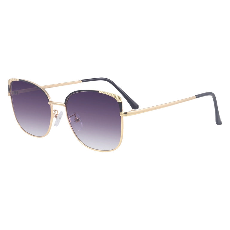 Hashtag Exclusive Square Sunglasses for Women - B80-682 Purple