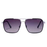 Inferna Gradient Purple brown Medium Full Rim RECTANGLE Sunglasses for Men & Women — Hashtag Eyewears